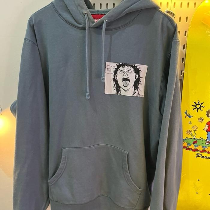 SUPREME X AKIRA HOODIE Grey Large