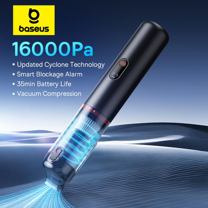 Baseus A5 16000Pa Wireless Car Vacuum Cleaner Powerful Portable