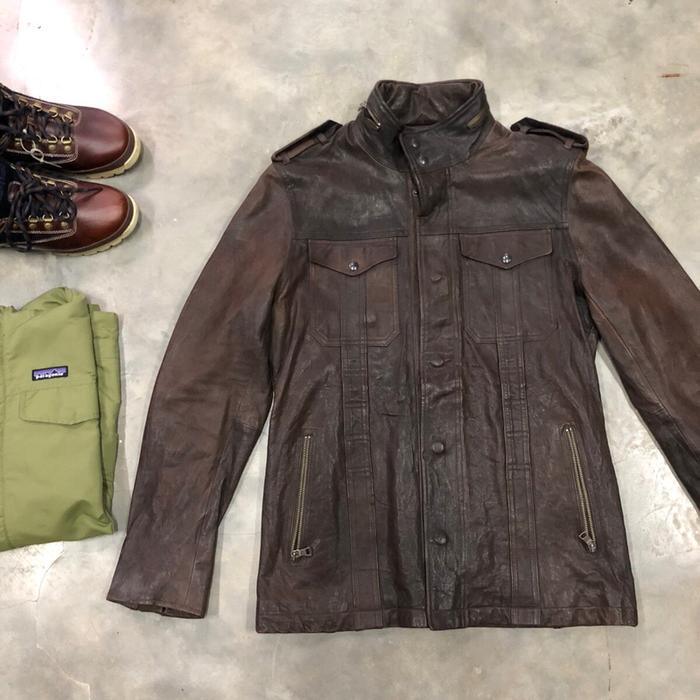 Jacket Kulit Banana Republik
