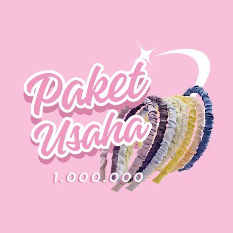 PAKET USAHA 1JUTA IKAT RAMBUT JEPIT JEDAI DOMPET ALAT TULIS ALAT KOSMETIK TAS BEBAS PILIH MOTIF DAN 
