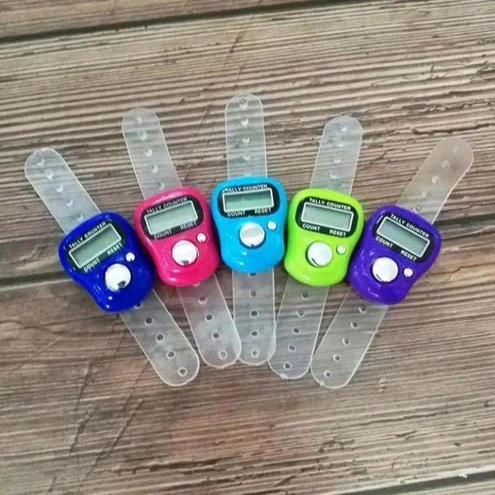 Tasbih Digital Mini SHX Warna Random Muslim Hitam dengan Fungsi yang Baik dan Tersedia dalam Berbaga