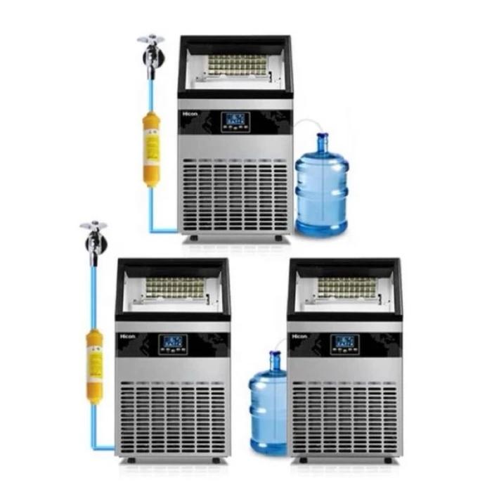 Hicon HZB-80FA Mesin Pembuat Es Batu 80Kg/Hari Kapasitas Besar Ice Maker
