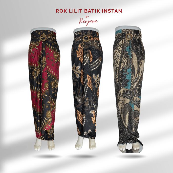 Rok Lilit instan / Rok Kebaya / Bawahan Kebaya / Rok Batik / Bawahan Batik / Rok Wisuda / Rok Kondan