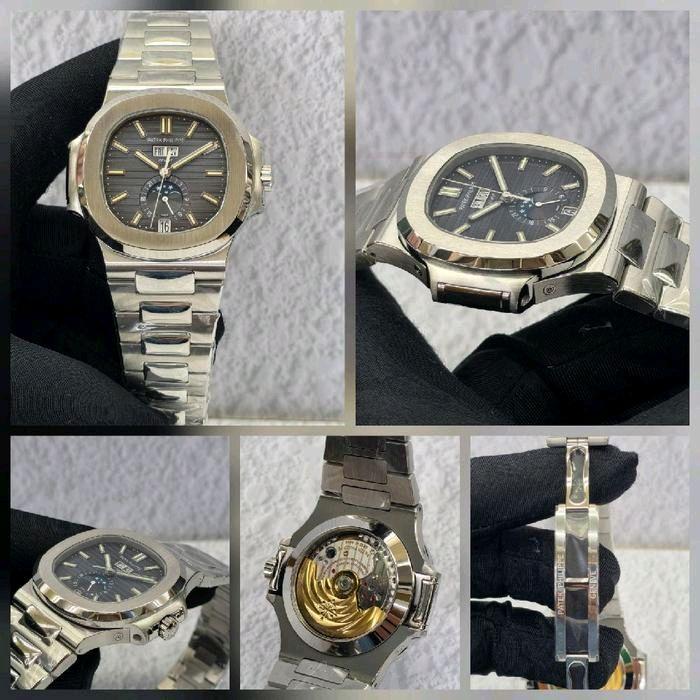 Jam Tangan Keren PPlPatekPhilippe 5726 Swiss PPF Automatic Movement Grey Dial Clone Factory