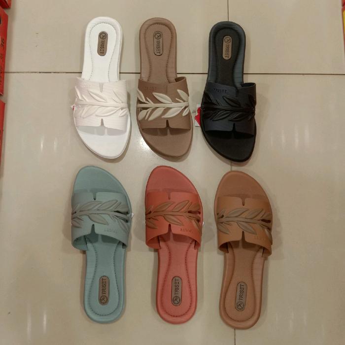 TRISET SANDAL KARET | SANDAL FLAT | ORIGINAL