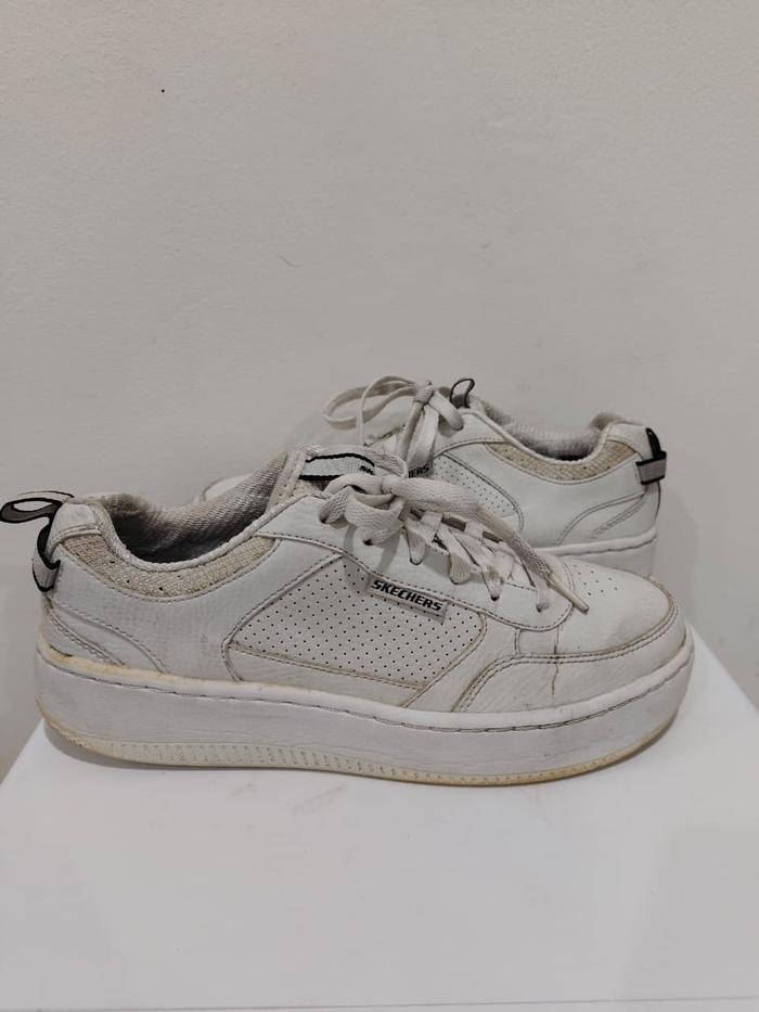 Skechers full white size 36 - ins 24.5