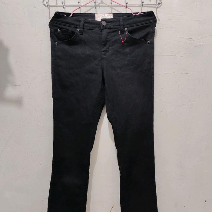 Celana Jeans Hitam C17 Ori Second Pria