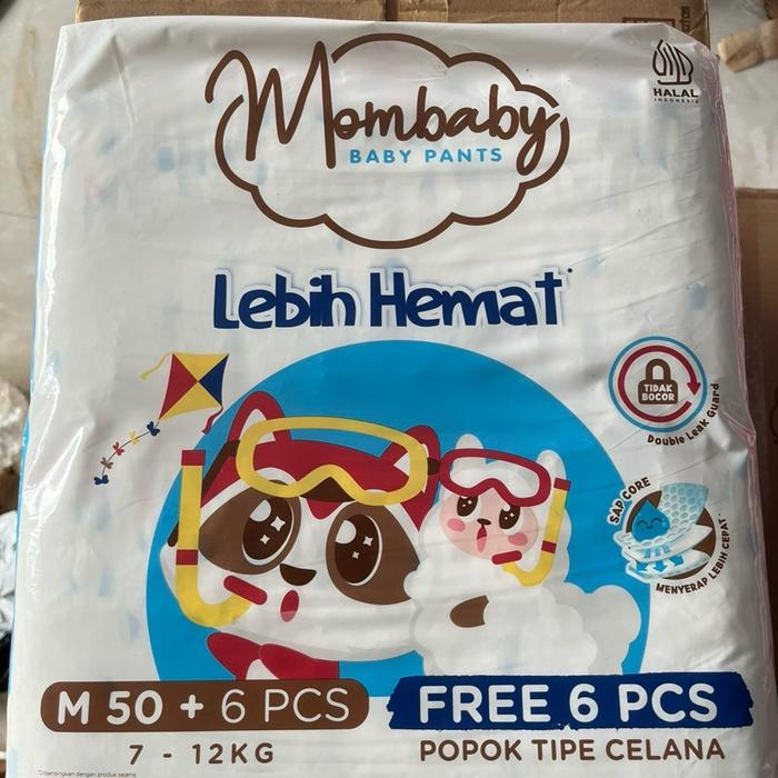 Mombaby pants M50+6 promo terlaris termurah