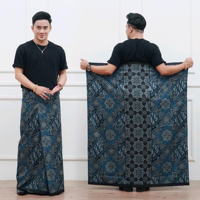 Sarung Batik Gus Iqdam Muslim Motif Katun Pria Santri Dewasa Seragam Nyaman - Yazid Bustomi 26 - Kom
