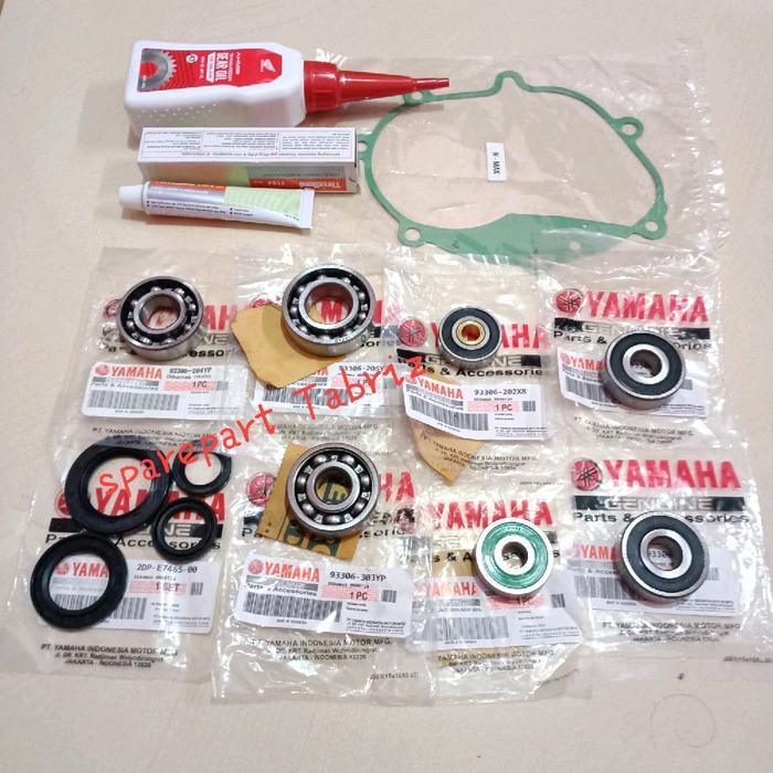 Paket 11 Barang Bearing Laher Gardan rasio gearbox Yamaha Nmax OLD/New lexi Aerox 155 OLD/New