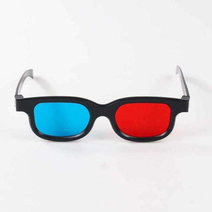 Kacamata 3D Bioskop Kacamata Bingkai Plastik Bioskop Film