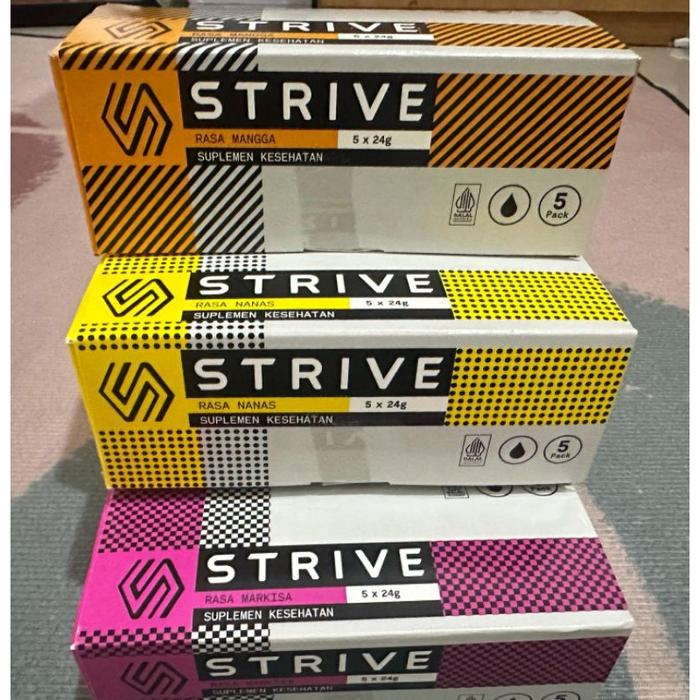 Best Seller! Strive Energy gel Nanas Baru