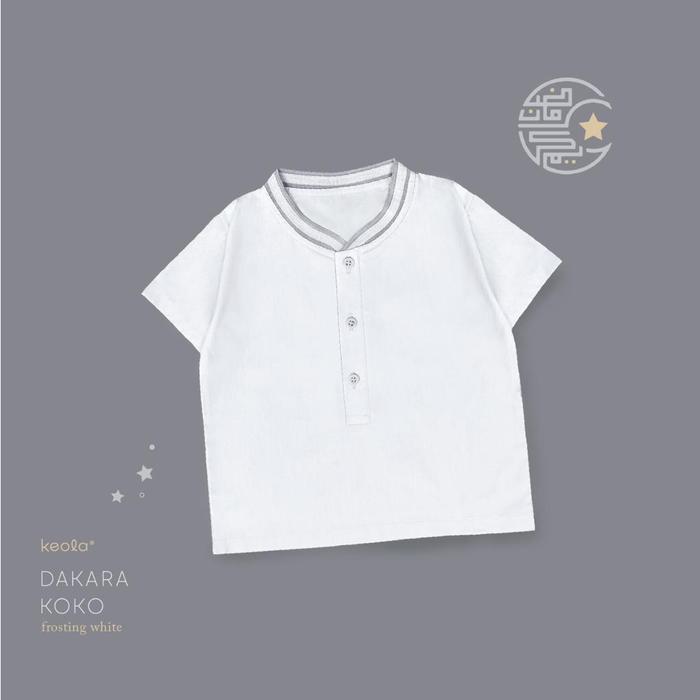 Ready Stok Keola -  Koko Dakara Shirt Series (Kemeja Koko Anak) Usia 1 – 6 Tahun / Premium Cotton Ko