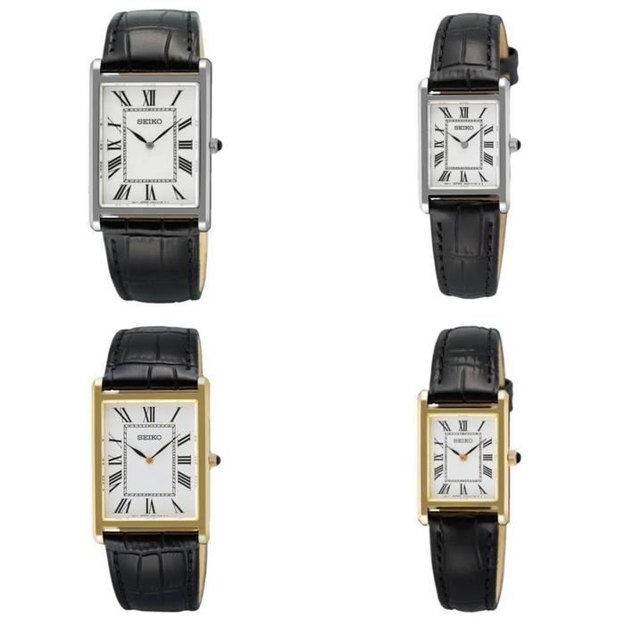Jam Tangan Seiko Tank Classic SWR103 SWR103P1 SWR107 SWR107P1 SWR104 SWR104P1 SWR108 SWR108P1 Origin