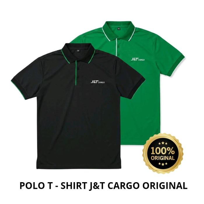 KAOS POLO J&T CARGO ORIGINAL - POLO TSHIRT ORIGINAL BAHAN JERSEY ASLI - BAJU J&T CARGO ORIGINAL