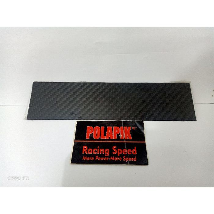 Bahan Reed Valve 0.5 200mmx50mm Membran Carbon Karbon Lembaran Utk Rx King RXZ Ninja Satria & 2tak