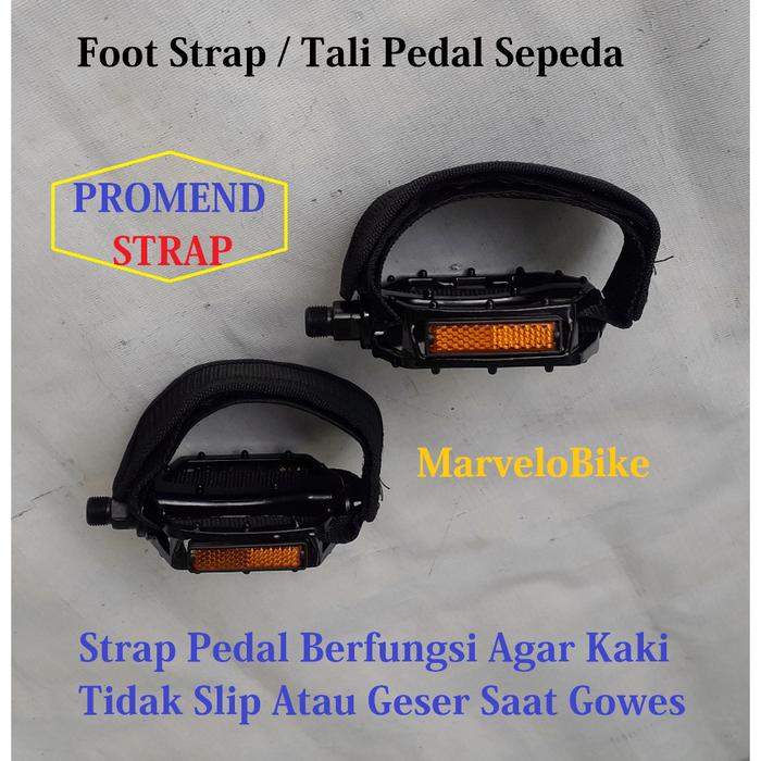 Foot Strap Pedal Strap Pedal Sepeda Fixie Balap RoadBike Promend