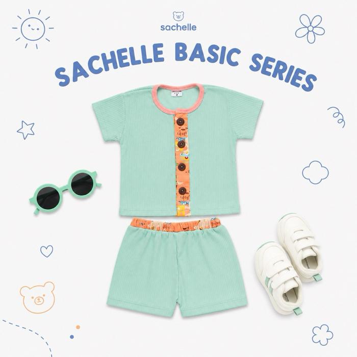 Sachelle Babywear Baju Bayi 6–18 Bulan | Outfit Bayi Laki-Laki & Perempuan | pakaian bayi laki laki 
