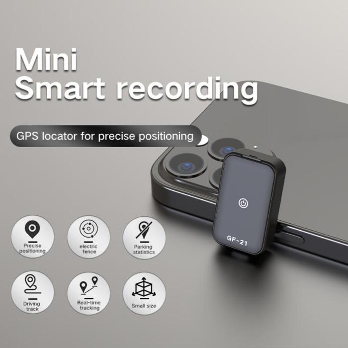 Top GF21 Mini GPS Real Time Car Tracker Anti-Lost Device Voice