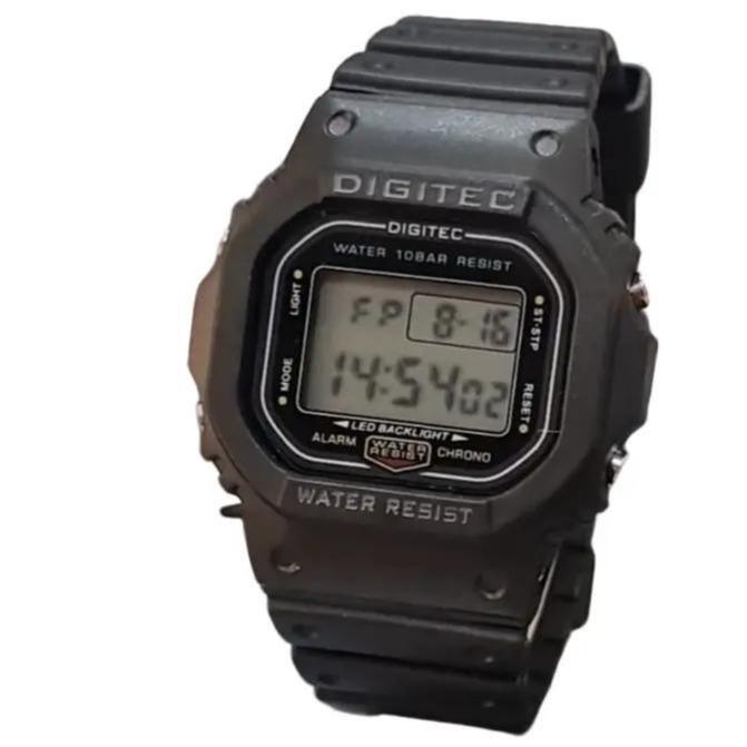 jam tangan pria keren DIGITEC 6024 T ORIGINAL digital classic fashion watches