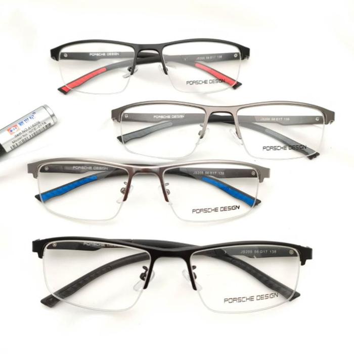 kacamata sporty PRSCHE DESIGN ada per / spring metal half frame/setengah bingkai porchedesign phorch