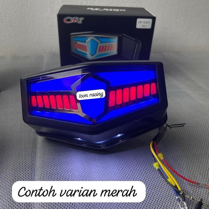LAMPU STOP LED RX KING STOPLAMP LED RUNNING 3 IN 1 RXK PLUS SEN LED