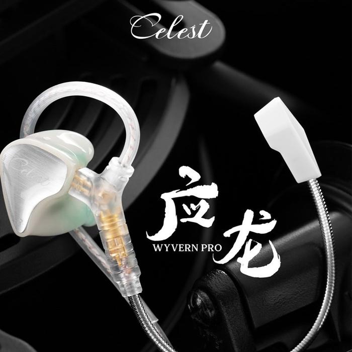 Kinera Celest Wyvern PRO 10mm Diameter LCP Liquid Crystal Ddiaphragm DD In-Ear Monitor Earphones Gam