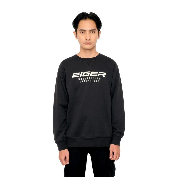 SWEATER PRIA EIGER GOOSE 1.0 9100 10815 Original Jaket Sweater Pria Kasual Keren Awet