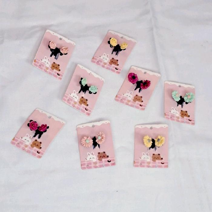 Klip Jepit Hijab atau Jepitan Kerudung Wanita dengan Desain Lucu Menggemaskan