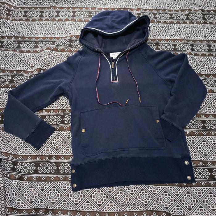 TB half zip hoodie original brand luxury - TB japan  - hoodie - TB second - second japan - vintage j