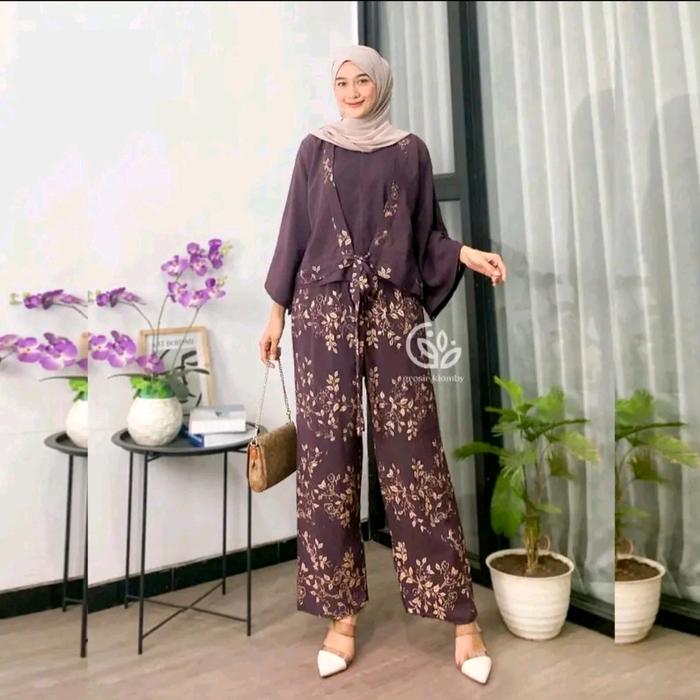 One set konoha/setelan wanita terbaru