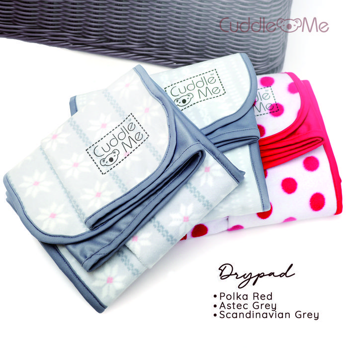 Paket Isi 3 Perlak Drypad Cuddle Me Waterproof Tidak Panas /Berisik Cocok Tuk Segala Usia Bayi / An