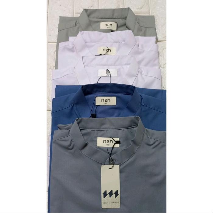 N2N - BAJU KOKO DEWASA MUSLIM LENGAN PANJANG DAN LENGAN PENDEK
