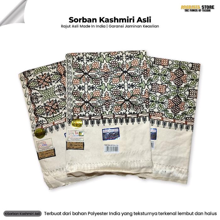 Sorban Kashmiri Rajut Rida Habib Asli Kashmir India