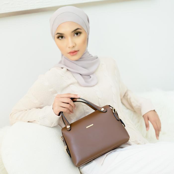 Flicka Sling Bag S 135 BROWN Tas Bahu Selempang Wanita Terbaru