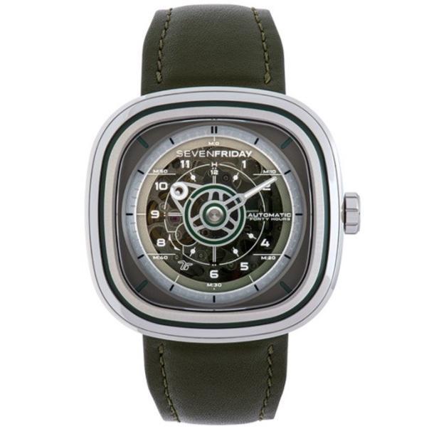 Jam Tangan Sevenfriday T1/06 Automatic Skeleton Warna Hijau Resmi dengan Garansi Digital