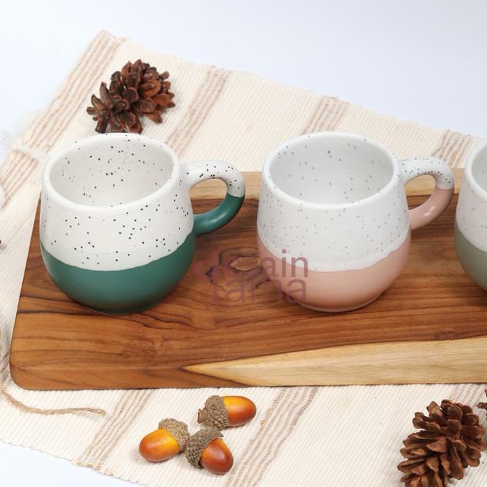 Gelas Kopi Gelas Cafe Gelas Keramik Gelas 200 Ml "Dairy"