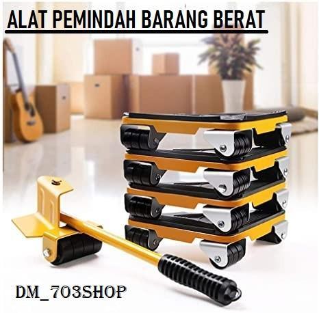 Alat Roda Roller Pemindah Pengangkat Penggeser Furniture Barang Berat