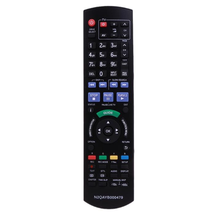 DVD Remote Control for Panasonic Blu-ray Disc Recorder N2QAYB000479