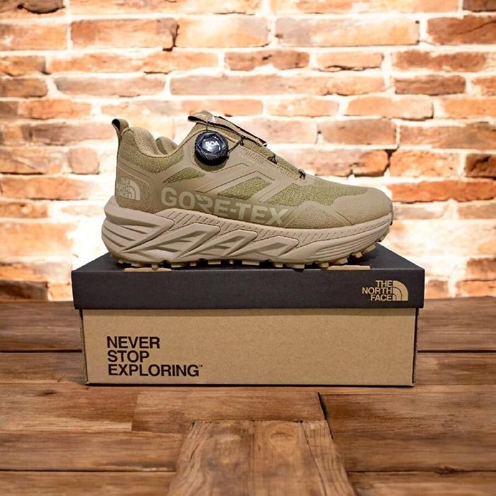 Sepatu The NORTH Face GTR Boa System Brown 100% Original Store Guarantee