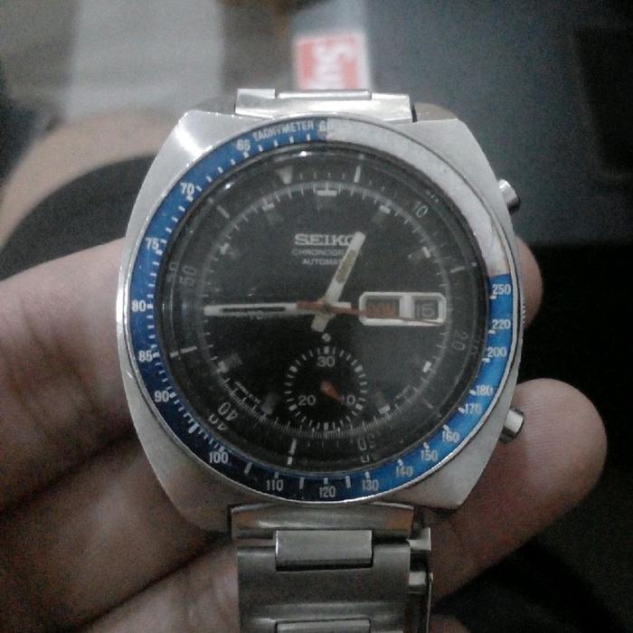 SEIKO 6139-6002 Pogue Chrono Automatic Authentic