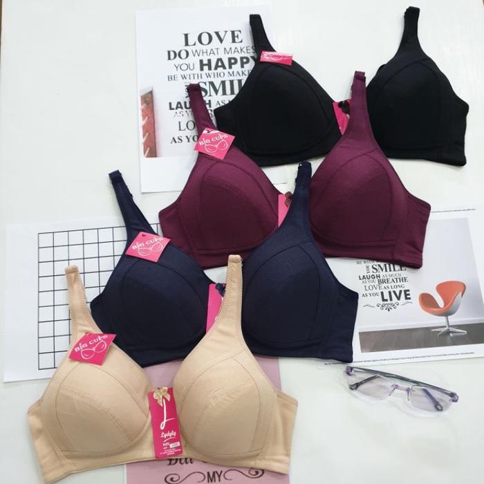 Bh Lydyly L030 Cup Besar | Bra Lydyly Big Cup Tanpa Kawat Tanpa Busa Kait 3 | Bh Lydyly L030