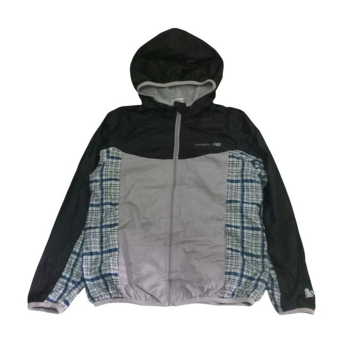 Jaket Parasut Tebal NB Tartan Second Original