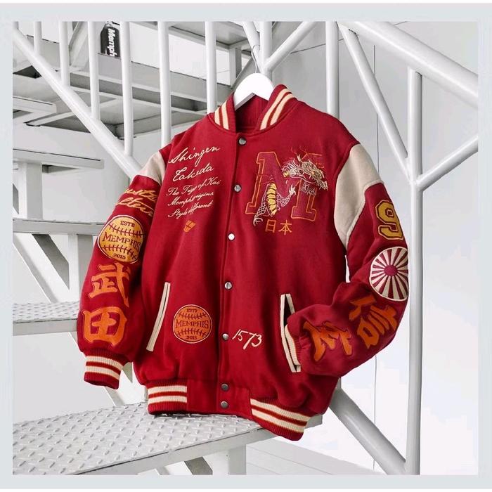 VARSITY JACKET - TAKEDA (full fleece)