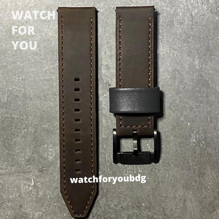 Strap Jam Tangan Fossil FS4656 FS4682 Original 22mm Kulit Leather BEST PRICE