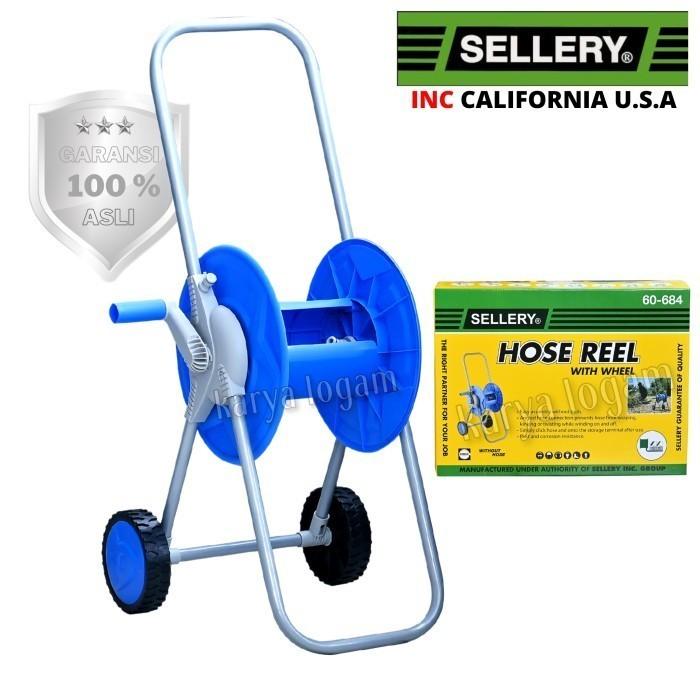 Gulungan Selang Plus Roda 30 Meter Sellery U.S.A. Hose Reel
