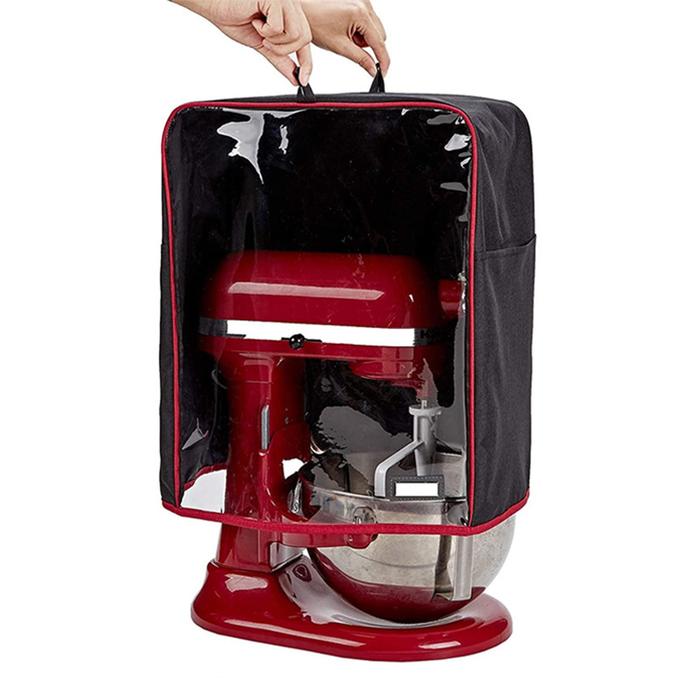 Stand Mixer Dust Cover with Pockets Clear Panel Accessories for
