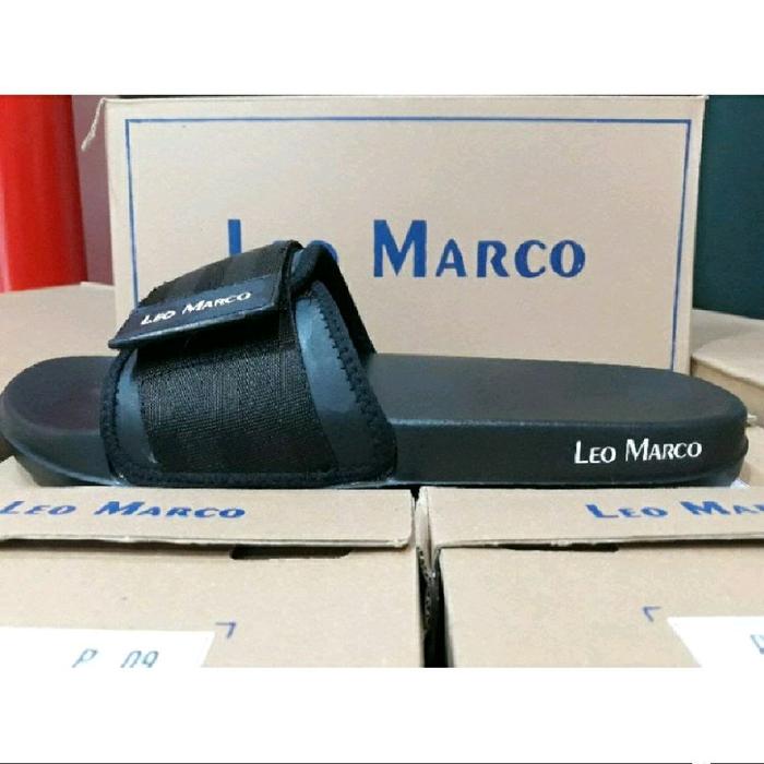 Sandal PRIA LEO MARCO P 11  HITAM /  ORIGINAL