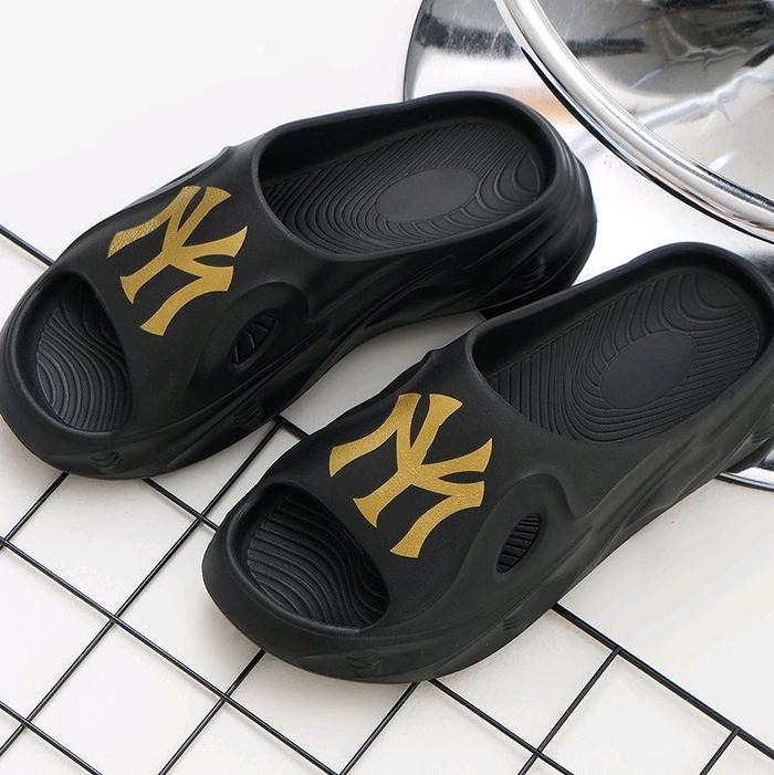 Sandal NY Hitam Sendal Pria