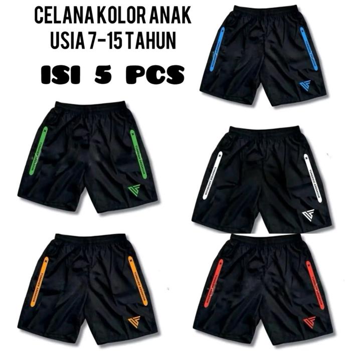 ISI 10 PCS CELANA PENDEK BOXER ANAK USIA 7-15 TAHUN ANDER AMOR BAHAN LOTTO ADEM BISA COD
